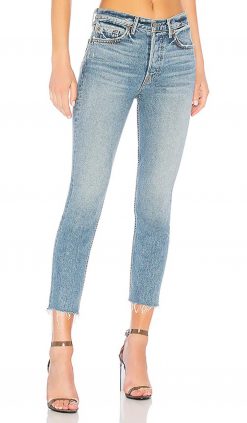 GRLFRND KAROLINA HIGH RISE WAIST STRAIGHT LEG JEANS SIZE 28