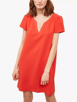 Gerard Darel NWT Crepe V-Neck Mini Dress Size 38/6 New with Tags