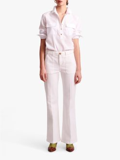 Gerard Darel NWT Michele High Rise Wide Leg Jeans 36/4 New with Tags