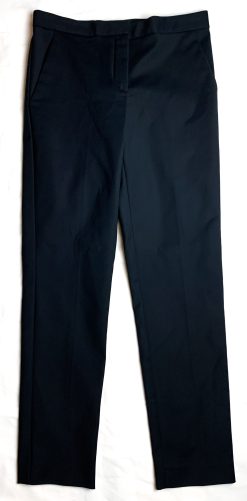 Versace Black Mid Rise Stretch Slim Ankle Dress Pants Size 40 Italy