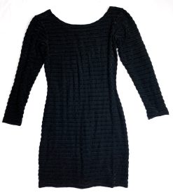 Dosa Womens Long Sleeve Scoop Neck Velvet Mini Dress Size 2/M