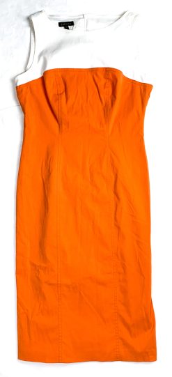 Escada Vintage Sleeveless Crew Neck Sheath Dress Size 34