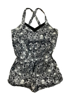 LULULEMON THE RUNSIE DAISY FLORAL PLAYSUIT SHORTS ROMPER SIZE 6
