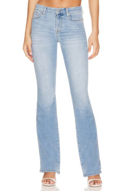 7 FOR ALL MANKIND NWT KIMMIE SLIM ILLUSION STRAIGHT LEG JEANS 30 NEW TAGS