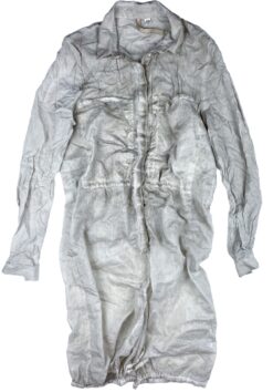 Silent Damir Doma Garmentory Beige Gray Long Duster Jacket Size XS
