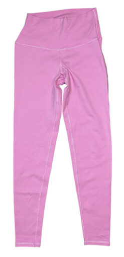 Alo Yoga Womens Alosoft High Waist Pink 25" Leggings Pants Size XS