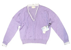 Nation LTD NWT Sienna Boxy Deep V-Neck Knit Pullover Sweater XS $230