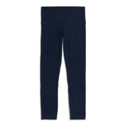 Lululemon Align High Rise 21" True Navy Nulu Crop Tights Pants Size 4