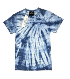 Alla Berman NWT Women's Embellished Crew Neck Short Sleeve Tie Dye Shirt Top XS