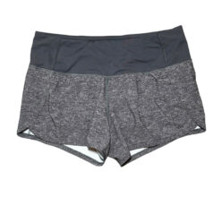 Lululemon Women's Speed Up 2.5” Mid Rise Lined Running Shorts 4 Gray