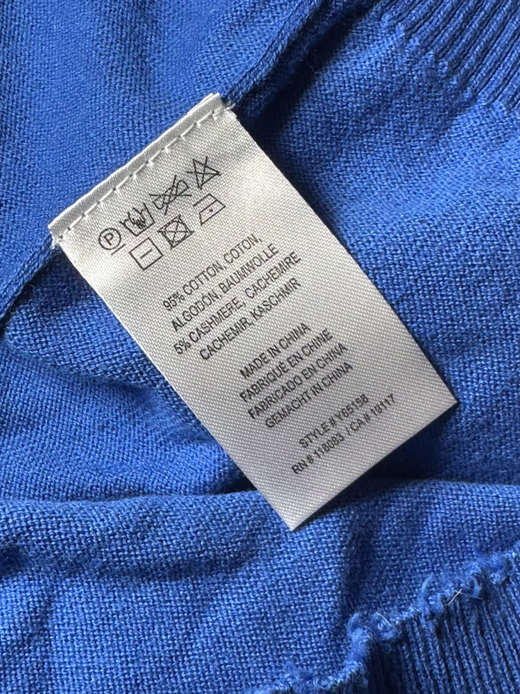 Minnie Rose NWT Cashmere Blend Long Sleeve Crew Neck Pullover Sweater Small - Image 4