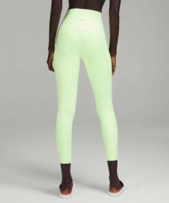 Lululemon Align Pockets Double Lined High Rise 25" Faded Zap Leggings Pants 6
