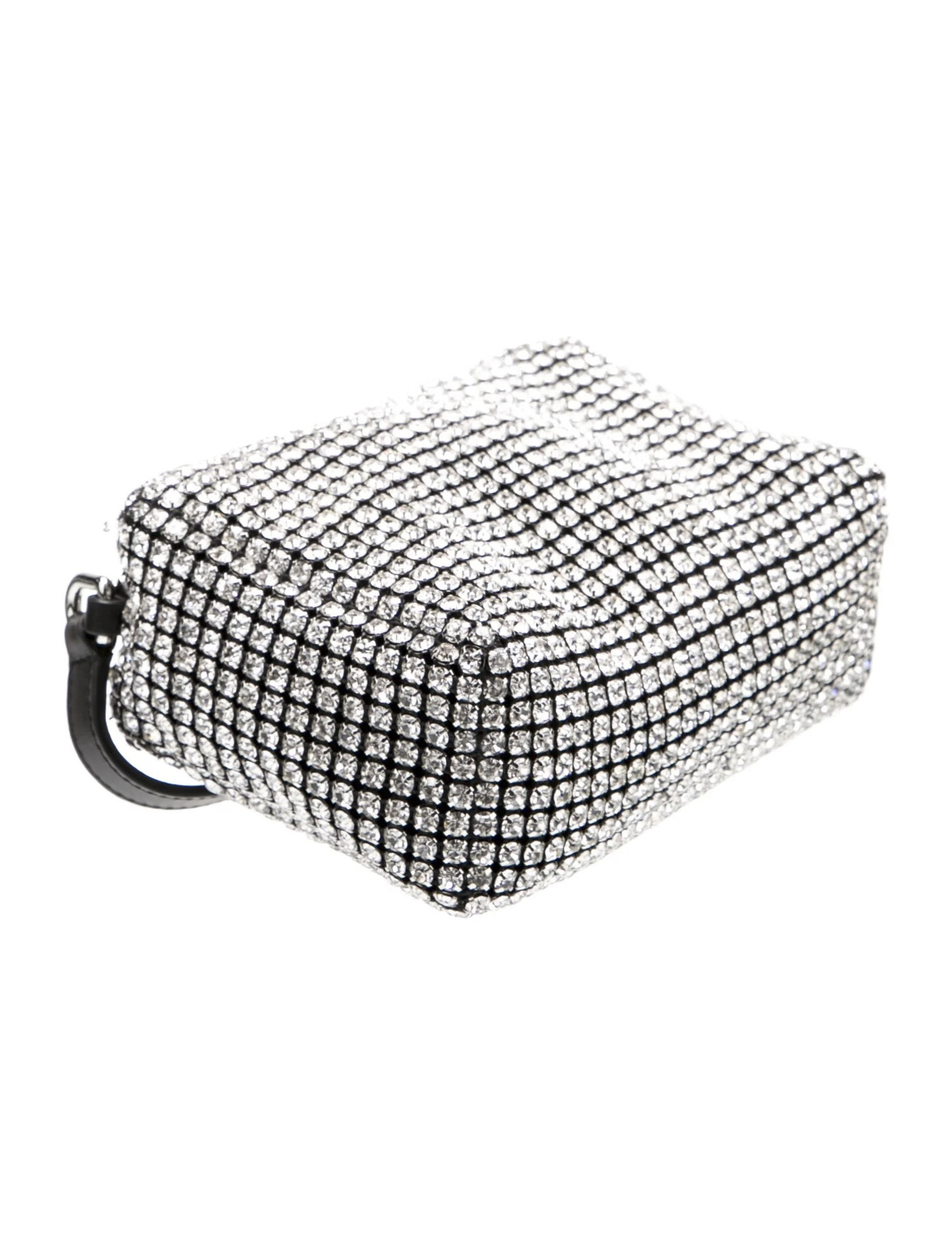 Alexander Wang NWT Heiress Crystal Rhinestone Mesh Pouch Shoulder Bag NEW - Image 4