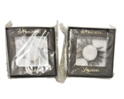 Lilly Lashes Click Magnetic 3D Faux Mink Lashes Authentic 2 Pairs MIAMI