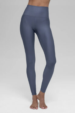 ALO Yoga Women's Blue Stone High Waist Airlift 7/8 Leggings Pants XS