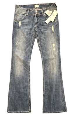 Hudson NWT Vintage Y2K Signature Petite Bootcut Jeans Size 27 NEW TAGS