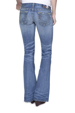 True Religion Carrie Missouri Vintage Y2K Low Rise Bell Flare Jeans Size 28