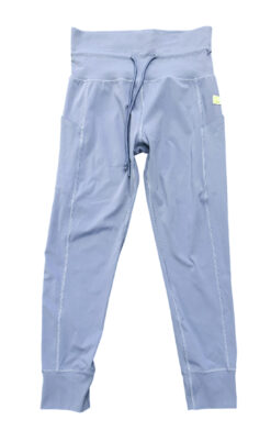 Vuori Women's Mercury Blue High Rise Daily Pocket Short Leggings Pants Small