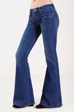 TRUE RELIGION NWT Karlie Vintage Y2K Low Rise Bell Flare Women's Jeans 28 $189