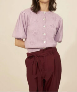 Antik Batik NWT Bella Purple Knit Cardigan Sweater Size XS/36 $189