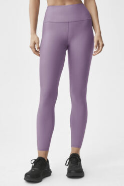 ALO Yoga Airlift High Rise Light Plum 7/8 Leggings Pants Size XS