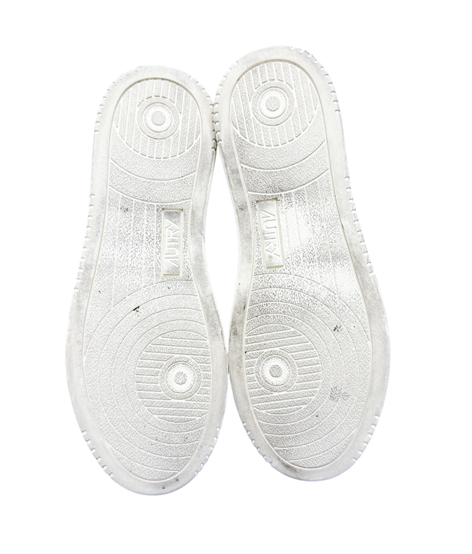 Autry Medalist White & Silver Metallic Platform Casual Sneakers Shoes Size 40 - Image 8