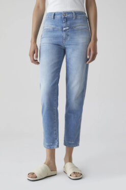 CLOSED Pedal Pusher Jeans IT 36 /US 24 Blue Denim High Waisted Italy