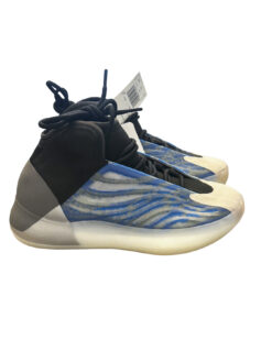 Adidas NIB Yeezy QNTM Frozen Blue High Top Basketball Sneakers Shoes 6.5