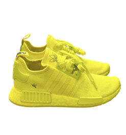 Adidas NIB NMD_R1 Solar Yellow Low Top Sneakers Shoes Size 7.5
