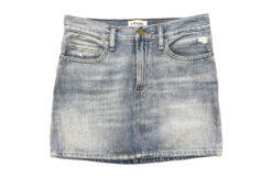FRAME Le Mini Blue Denim Women's Skirt Size 26