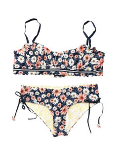 Alternative view of Agua Bendita NWT Ross Reversible Bikini Lauren Top Eva Bottoms 2 Piece L/2XL NEW