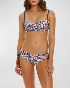 Agua Bendita NWT Ross Reversible Bikini Lauren Top Eva Bottoms 2 Piece L/2XL NEW