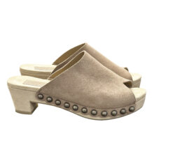 Alternative view of Pedro Garcia Nain Beige Suede Studded Clogs Mules Slides Sandals Size 37 $595 (Copy)