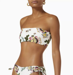 Agua Bendita NWT Georgina Varenna Bandeau Bikini Top Size XL