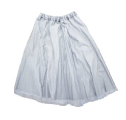 Alternative view of Hannoh Wessel Blue Tulle Pull On Pockets Midi Skirt Size 38 Italy