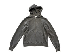 Alternative view of Joah Brown Empire Oversized Full Zip Hoodie Sweatshirt One Size Charcoal
