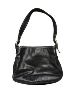 Alternative view of Marc Jacobs Vintage Y2K Black Leather Shoulder Hobo Bag Italy