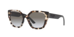 Alternative view of PRADA Sunglasses SPR 24X Havana Tortoise Cat Eye Designer