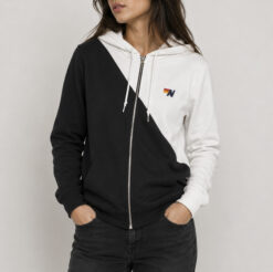Aviator Nation 5 Stripe Hoodie Full Zip Hoodie Size XS