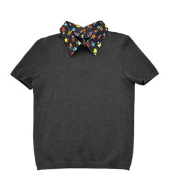 Alternative view of Alice + Olivia Aster Stace Face Collar Short Sleeve Pullover Sweater Medium