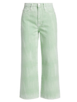 Alternative view of FRAME Le Jane Crop High Rise Wide Leg Jeans Size 25 Relaxed in Opal