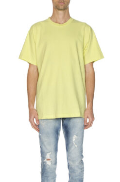 John Elliott University Short Sleeve Relaxed Fit Minimalist Tee Shirt 4 (XL) Volt