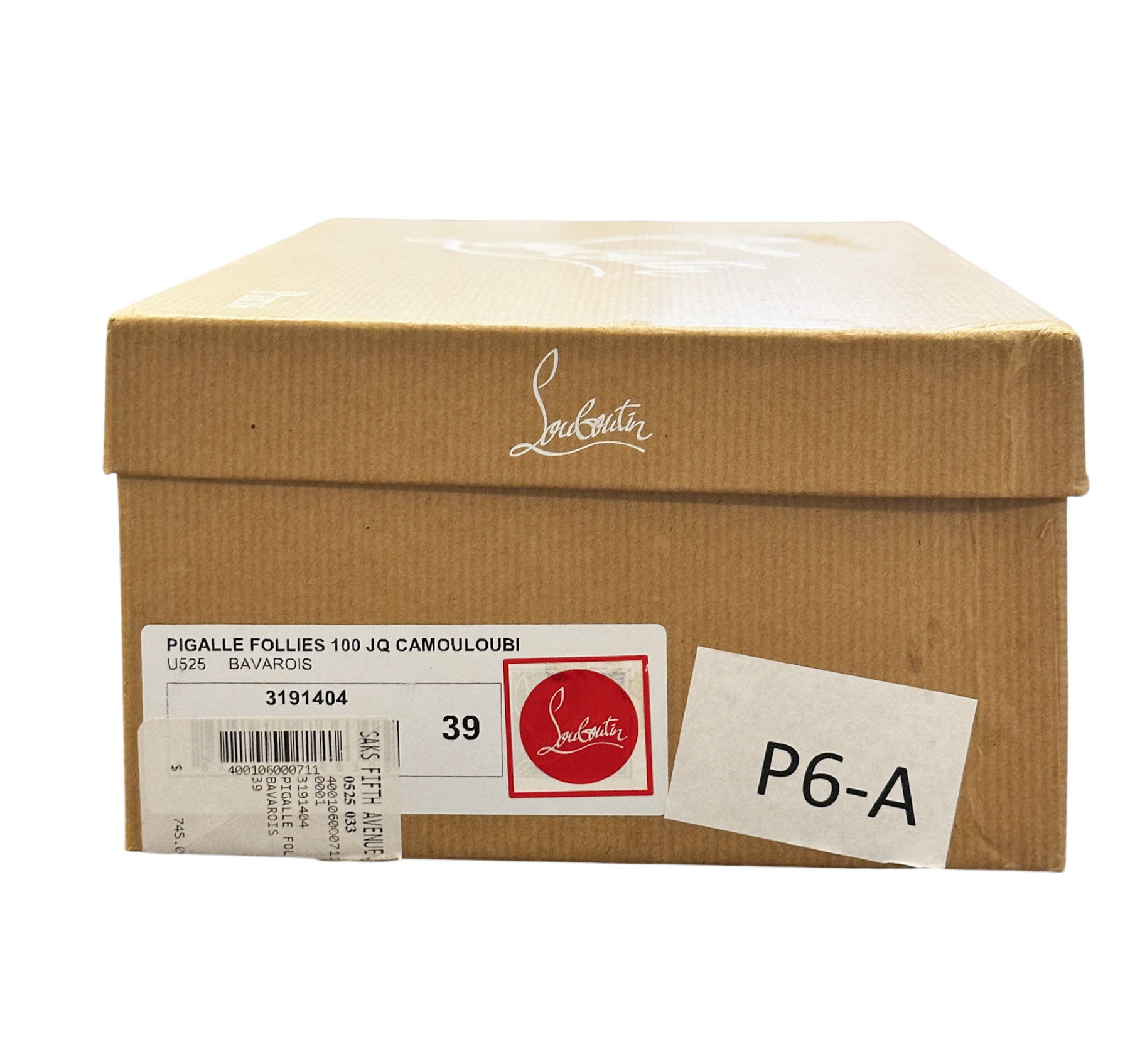 Christian Louboutin NIB Pigalle Follies Camoloubi Stiletto Heels Pumps 39 - Image 11