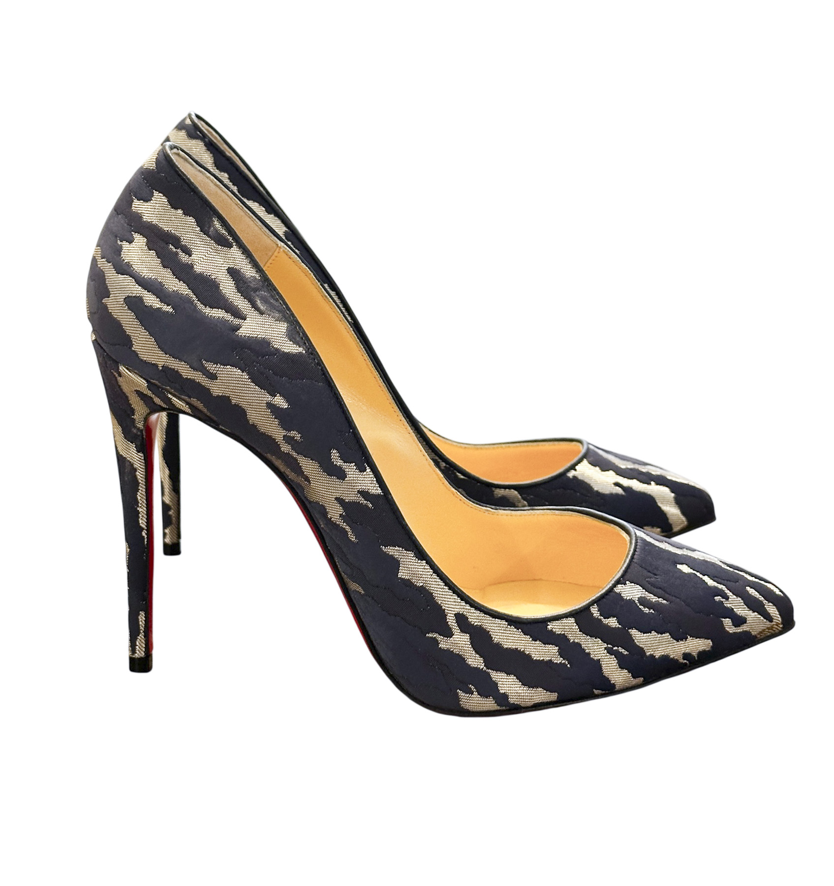 Christian Louboutin NIB Pigalle Follies Camoloubi Stiletto Heels Pumps 39 - Image 12