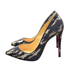 Christian Louboutin NIB Pigalle Follies Camoloubi Stiletto Heels Pumps 39