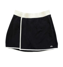 Alternative view of ALO Yoga Airbrush Streamlined Skirt Black & White Size XS