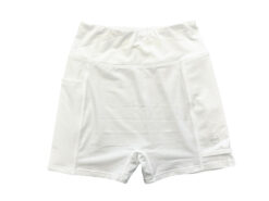 Alternative view of Malbon Golf Essential Logo White WoMan Biker Shorts Size XS