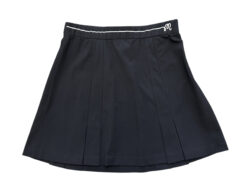 Alternative view of Malbon NWT Golf Essential Logo Pleated Skirt WoMan Black Size 2