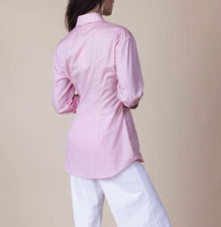 Alternative view of Marni Peony Pink Cotton Button Front Long Sleeve Shirt Blouse IT 38 NWT