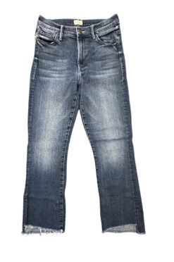 Alternative view of Mother The Insider Crop Step Fray Jeans Sweet & Sassy Size 27 High Rise